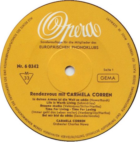 CARMELA CORREN