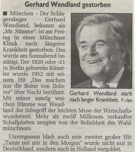 GERHARD WENDLAND
