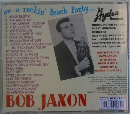 BOB JAXON