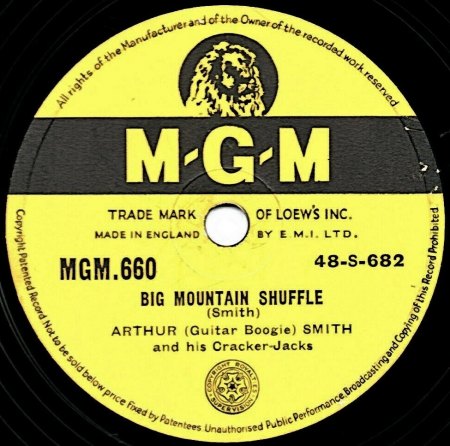 ARTHUR 'Guitar Boogie' SMITH