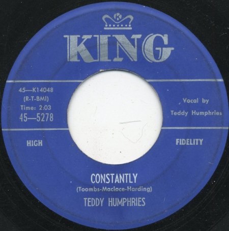 TEDDY HUMPHRIES