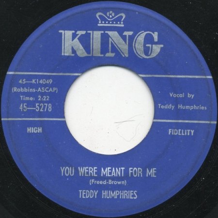TEDDY HUMPHRIES