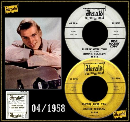 RONNIE PEARSON - FLIPPIN' OVER YOU