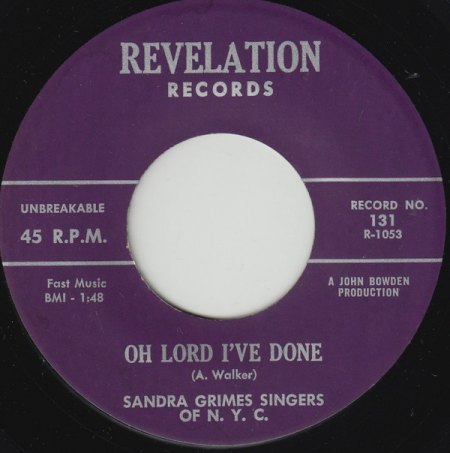 SANDRA GRIMMS - Hallelujah Rock And Roll
