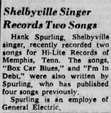 HANK SPURLING