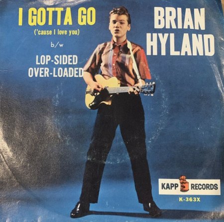 BRIAN HYLAND auf KAPP-Records