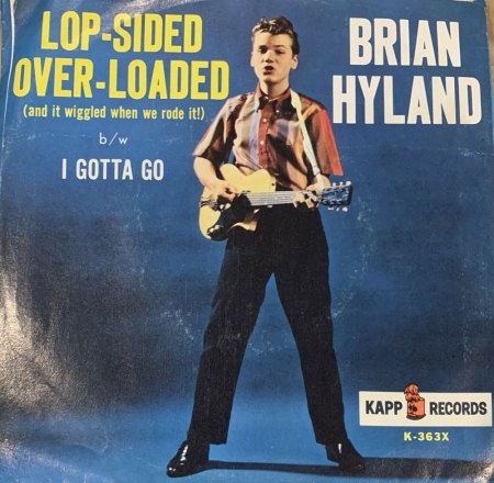 BRIAN HYLAND auf KAPP-Records