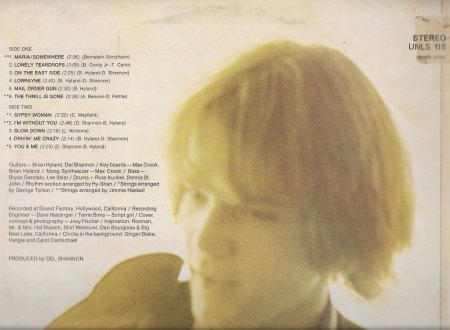 Brian Hyland auf UNI & MCA