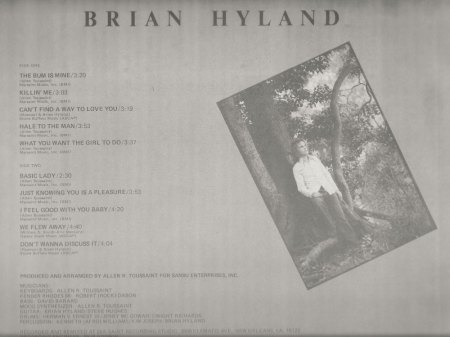 Brian Hyland LPs