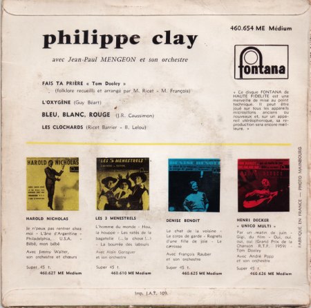 PHILIPPE CLAY