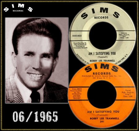 BOBBY LEE TRAMMELL - AM I SATISFYING YOU