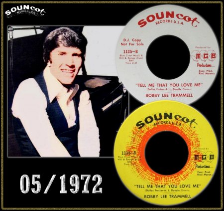 BOBBY LEE TRAMMELL - TELL ME THAT YOU LOVE ME