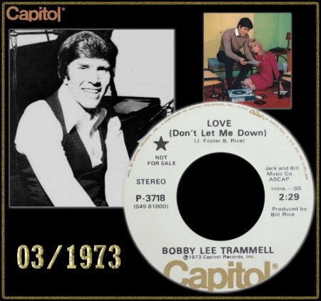 BOBBY LEE TRAMMELL - LOVE (DON'T LET ME DOWN)