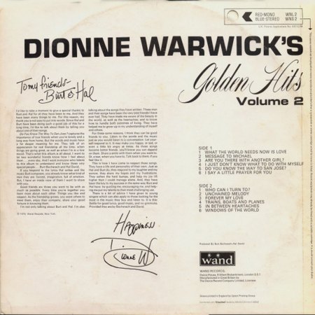 DIONNE WARWICK