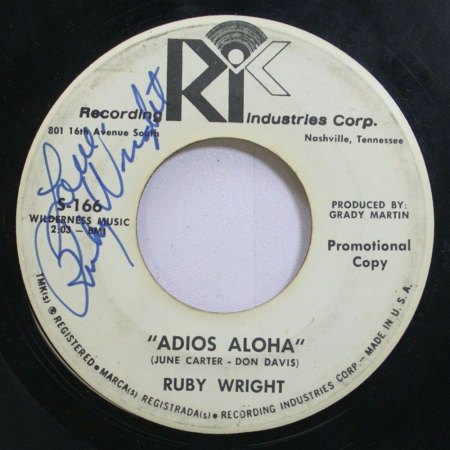 RUBY WRIGHT