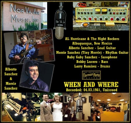 AL HURRICANE & HIS NIGHT ROCKERS - WHEN AND WHERE