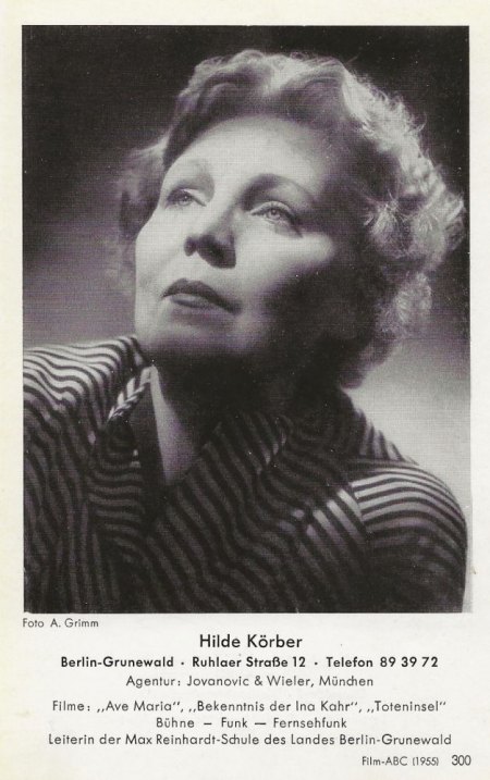 HILDE KÖRBER