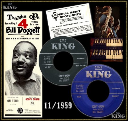 BILL DOGGETT - GOOFY ORGAN
