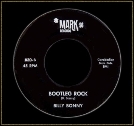 BILLY BONNY - BOOTLEG ROCK