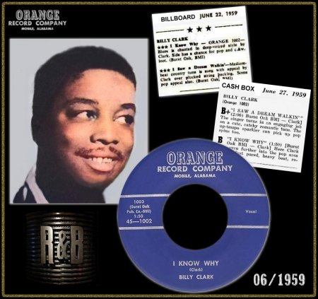 BILLY CLARK - I KNOW WHY