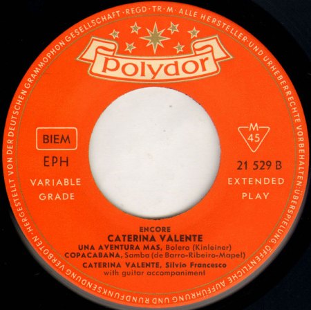 CATERINA VALENTE - International