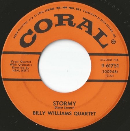 BILLY WILLIAMS - Kurz-Bio, Discos etc.