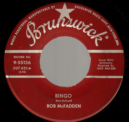 BOB McFADDEN