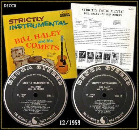 BILL HALEY & HIS COMETS DECCA LP DL-78964