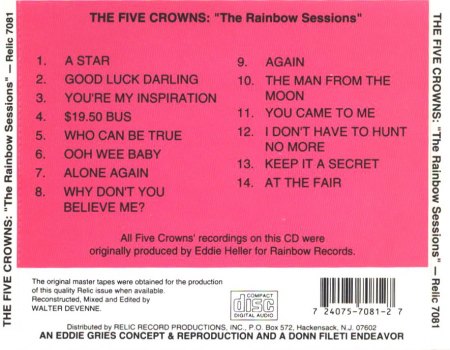FIVE CROWNS (Diverse)