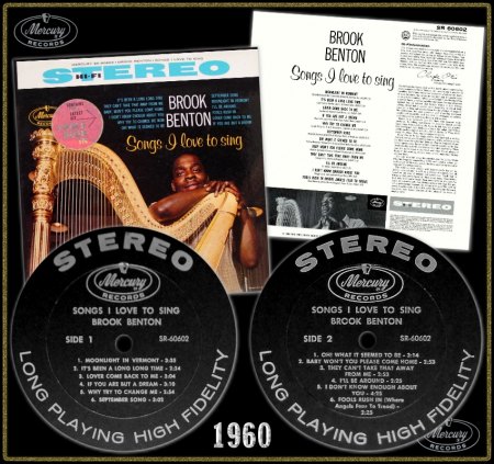 BROOK BENTON MERCURY LP SR-60602
