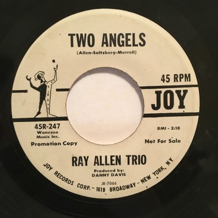 RAY ALLEN TRIO - THE GUM DROPS