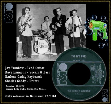 IVY JIVES - THE BUBBLE MACHINE