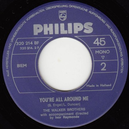 WALKER BROTHERS - Pressematerial & Platten
