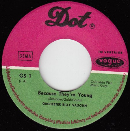 Billy Vaughn auf Vogue (Dot)