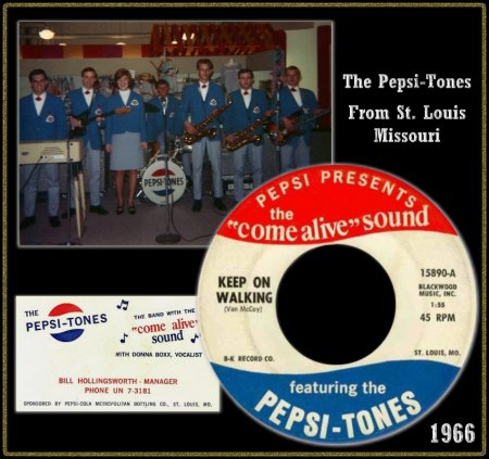 PEPSI-TONES - KEEP ON WALKING