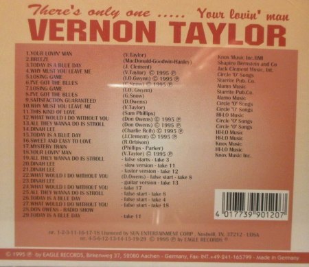 VERNON TAYLOR