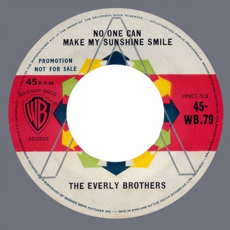 k-79      B  No One Can Make My Sunshine Smile - Promo -.jpg