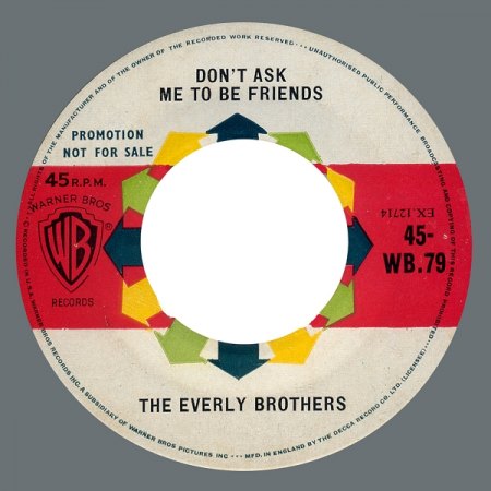k-79      A  Don't Ask Me To Be Friends - Promo -.jpg
