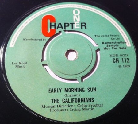 CALIFORNIANS - Beat aus Wolverhampton GB