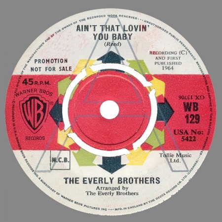 k-129    A  Ain't That Lovin' You Baby - Promo -.jpg