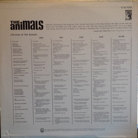 THE ANIMALS