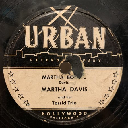 MARTHA DAVIS
