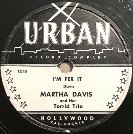 MARTHA DAVIS