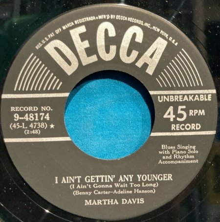 MARTHA DAVIS