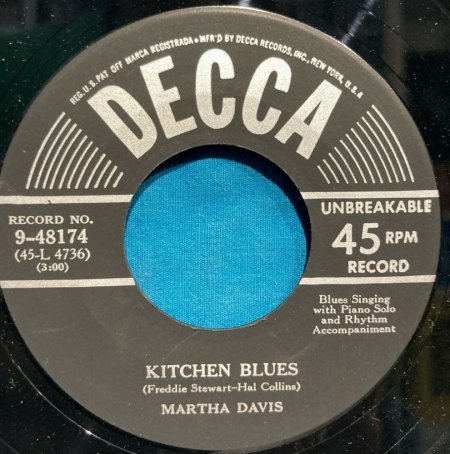 MARTHA DAVIS