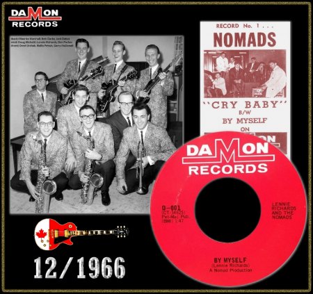 LENNIE RICHARDS & THE NOMADS - BY MYSELF