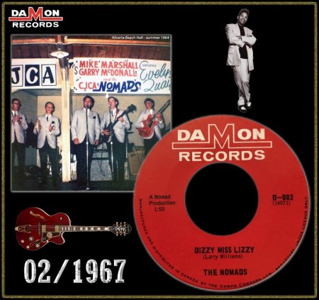 NOMADS (CAN) - DIZZY MISS LIZZY