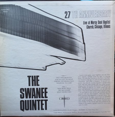SWANEE QUINTET