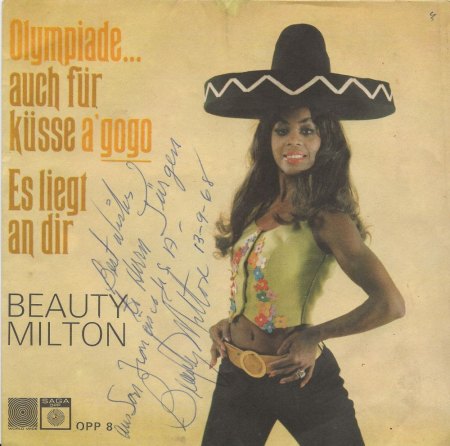 Beauty Milton - Star Ende der 60er und der 70er Jahre