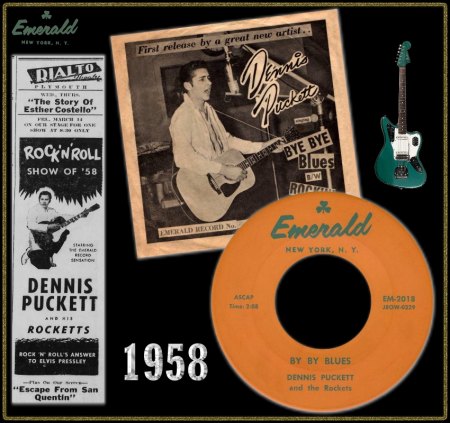 DENNIS PUCKETT & THE ROCKETS - BY BY BLUES